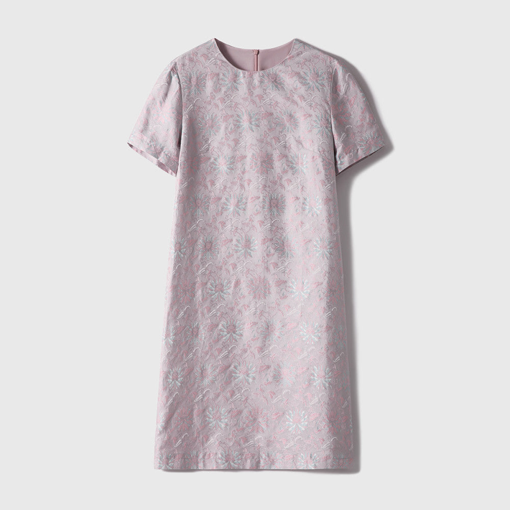ASAYA3500 Short Sleeve Summer Style Light Blue Chinese Top & Skirt (Sold Seperately)