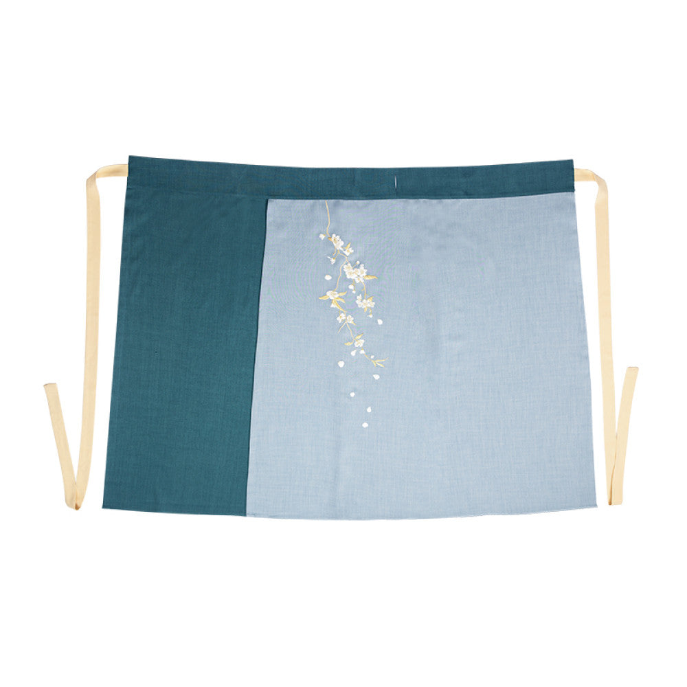 Dreaming of Pear Blossoms and Chinese Style Original Commuting Daily Hanfu Spinning Skirt New Chinese Embroidery Vest Stand up Collar Shirt Spring and Autumn image 43