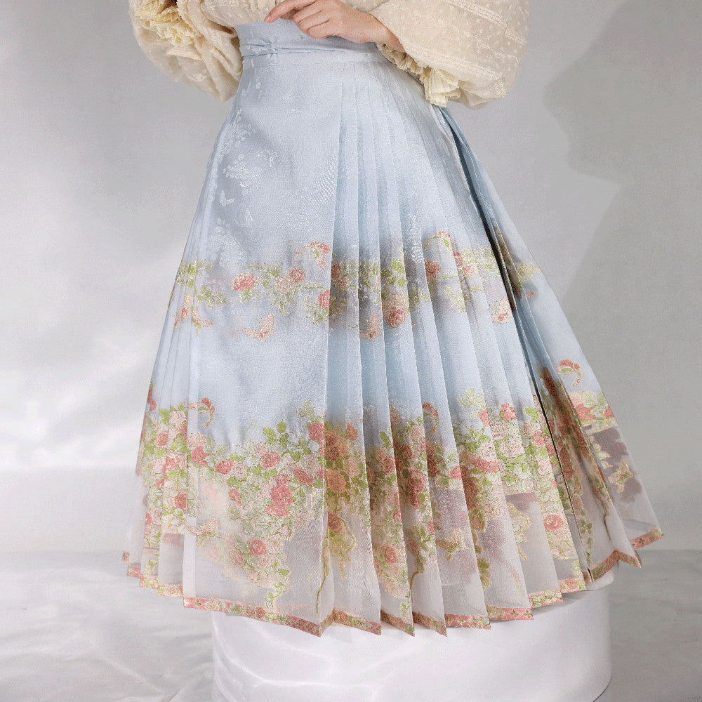 Rose Heart Language New Product Launch New Collection Preview Wedding Engagement New Chinese Red Horse Face Skirt image 7