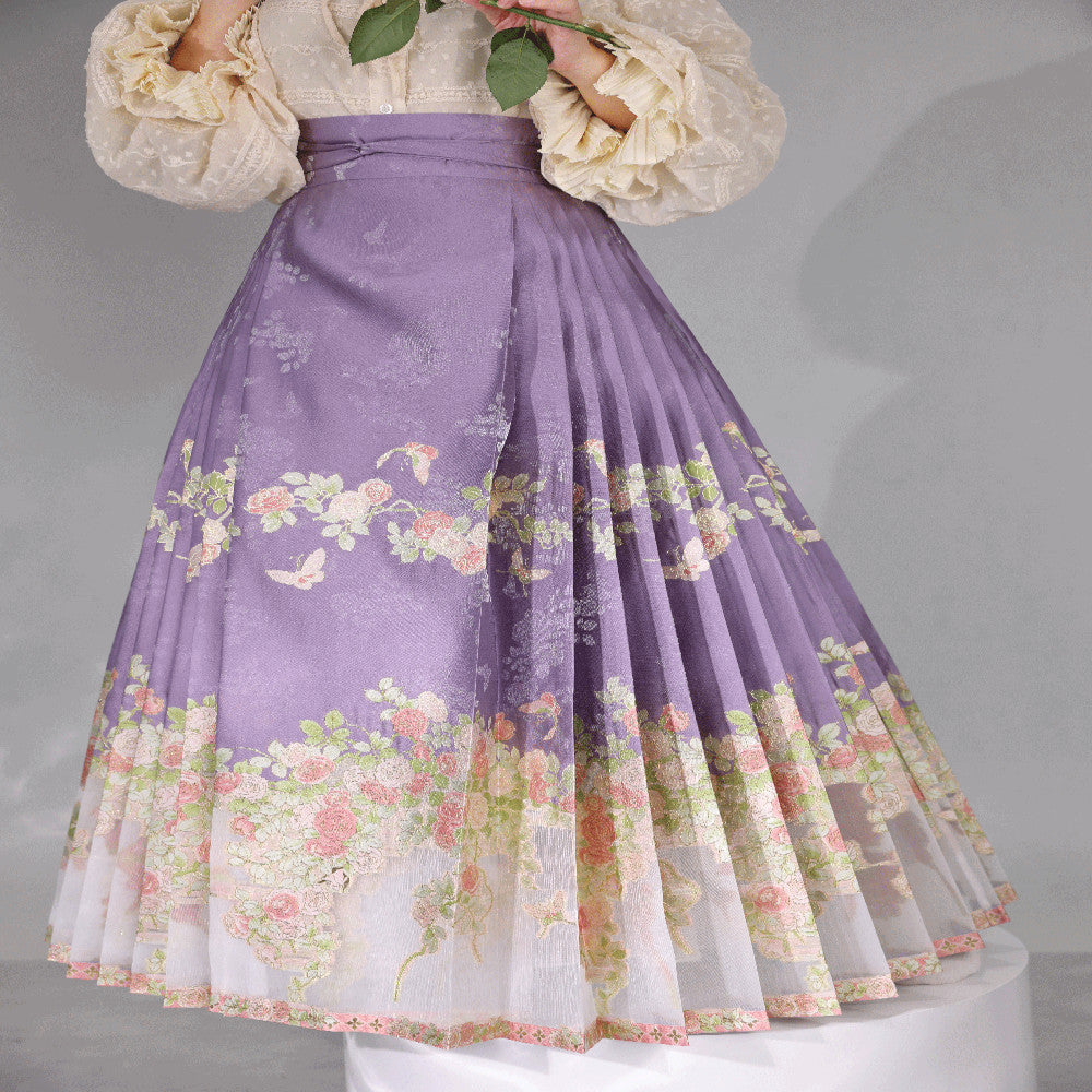 Rose Heart Language New Product Launch New Collection Preview Wedding Engagement New Chinese Red Horse Face Skirt image 66