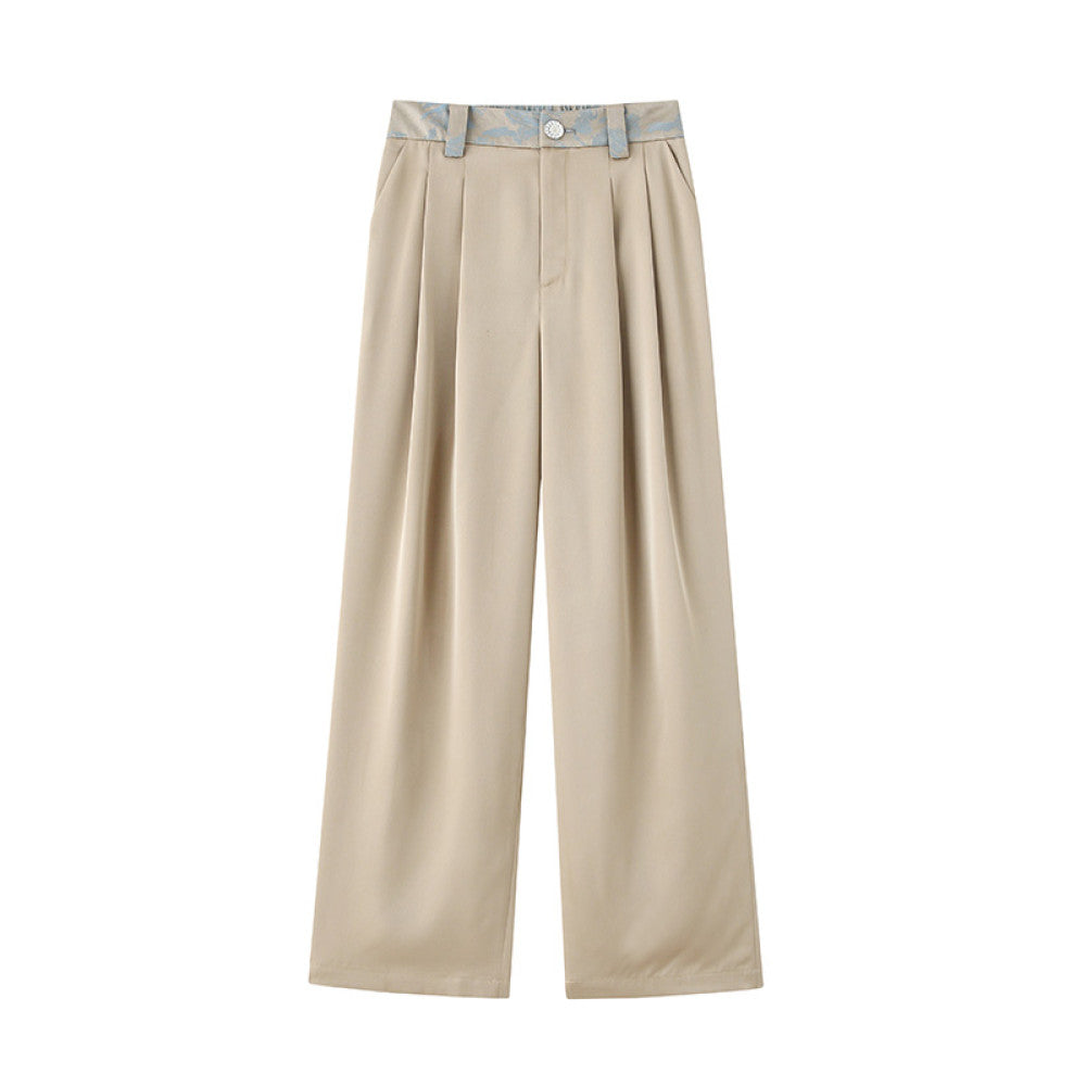 Lu Qingyi Original Fu Lan Gui New Chinese Jacquard Coat for Women Spring and Autumn Casual Wide Leg Pants Chinese Style Set image 28