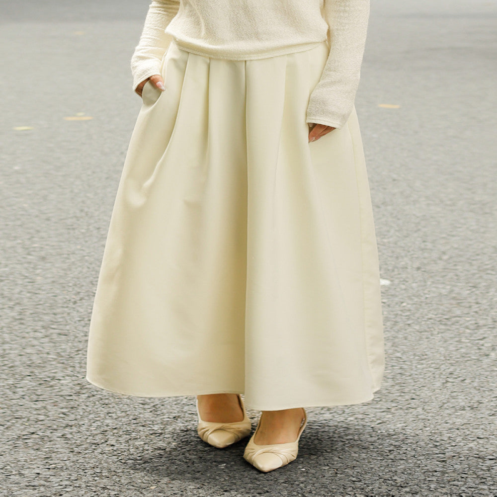 Apricot Language Please Mr Lu Apricot Chinese Style New Chinese Style Three Dimensional Flower Long Sleeve Suit Coat Half Skirt image 17