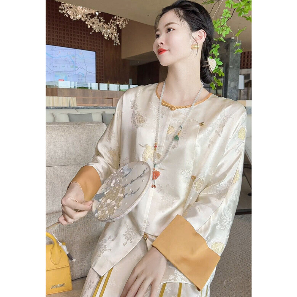 Golden satin butterfly love flower image 34