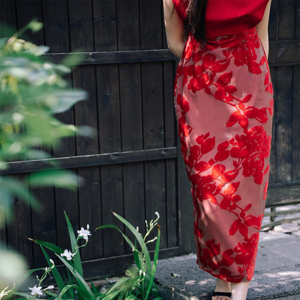 Echo official s new Chinese style improved cheongsam image 19