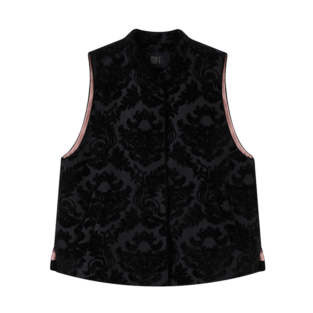 Ruyi Lianyun Autumn and Winter New Style Chenier Jacquard Cotton Jacket Women s Retro New Chinese Style Outerwear Shoulder image 21