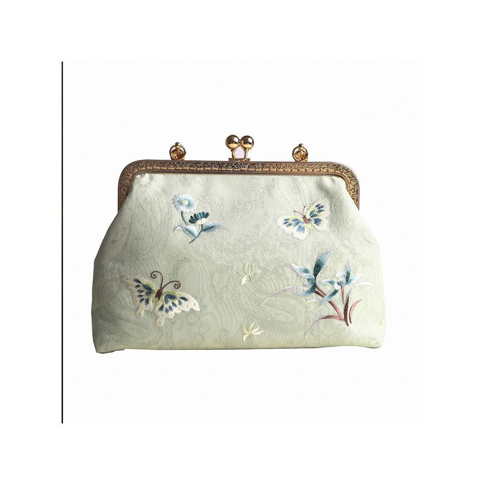 Paired with cheongsam bag retro embroidered handbag 2024 new versatile women s bag Suzhou embroidered beautiful crossbody bag mother s gift image 5