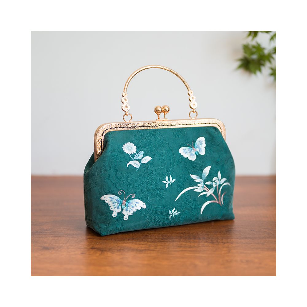 Paired with cheongsam bag retro embroidered handbag 2024 new versatile women s bag Suzhou embroidered beautiful crossbody bag mother s gift image 12