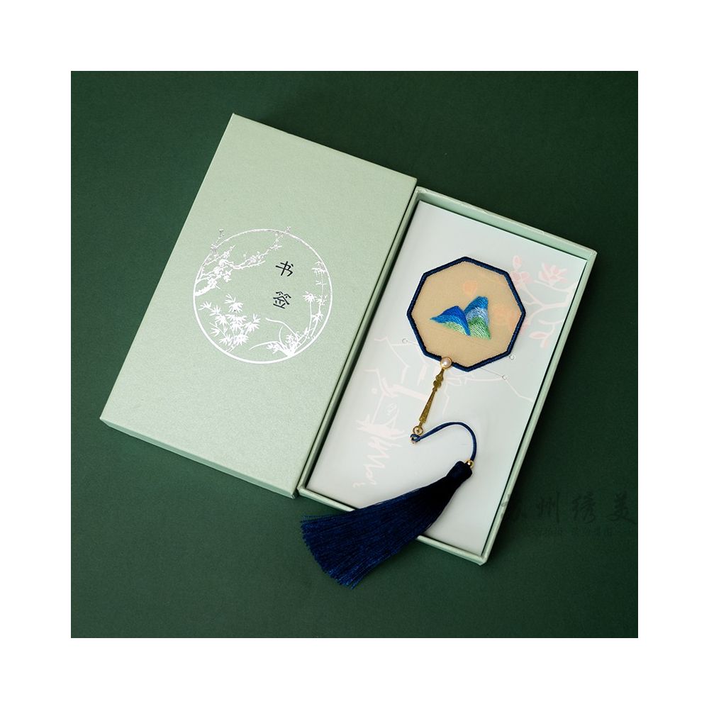 Suzhou Embroidery Handmade Double sided Embroidery Bookmark with Chinese Style Characteristics Suzhou Embroidery Art Gift for School Season Teacher s Day Gift image 39