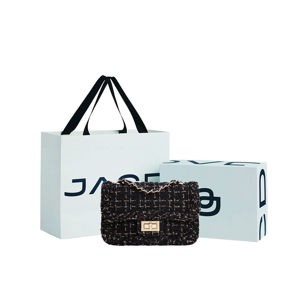 JACD white small fragrant style bag for women 2025 new autumn and winter style armpit bag high end chain bag crossbody bag for women image 12