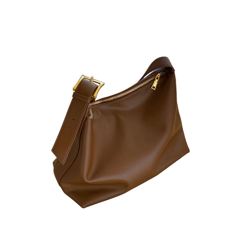 Broadband Crossbody Bag for Women s 04 New Versatile Casual One Shoulder Luxury Commuter Large Capacity Soft Leather Tote Bag image 5