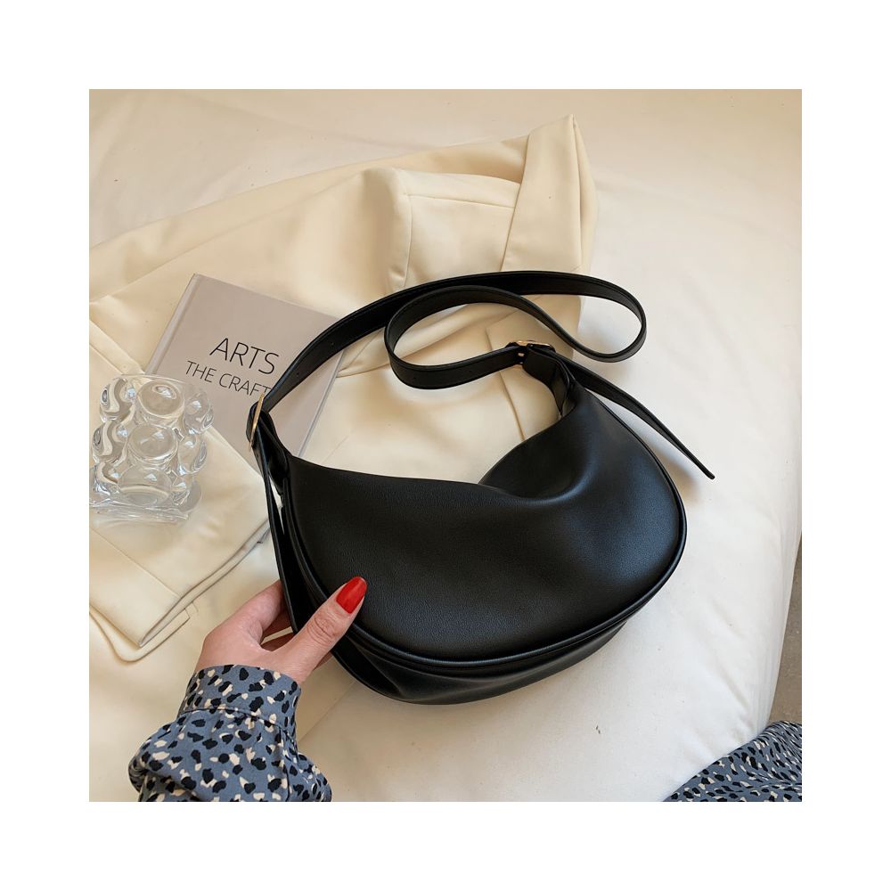 High end niche small bag for women 2025 new fashionable casual shoulder crossbody bag versatile black dumpling bag image 14