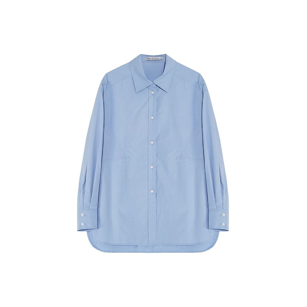 Fan Luo 2025 Autumn New White Shirt Women s Design Sense Small and Popular Loose Retro Stacked Top Long Sleeve Shirt image 10