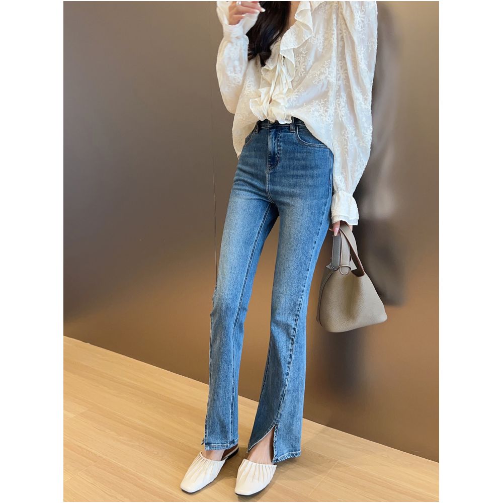 Qiqijia Rice White Lotus Leaf Collar Strap Three Dimensional Embroidered Top 2024 Autumn New Chinese Embroidered Top for Women image 16