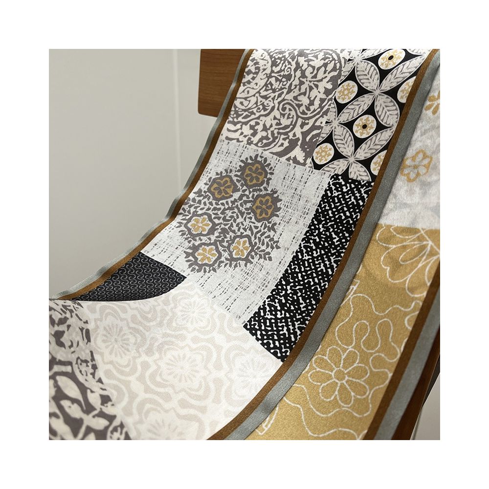 CKDH 100 mulberry silk silk scarf suitable for spring summer and autumn paired with a versatile shirt Green double sided long strip ribbon for women image 26