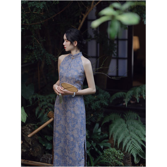 Asaya2190 Chinese sleeveless dress