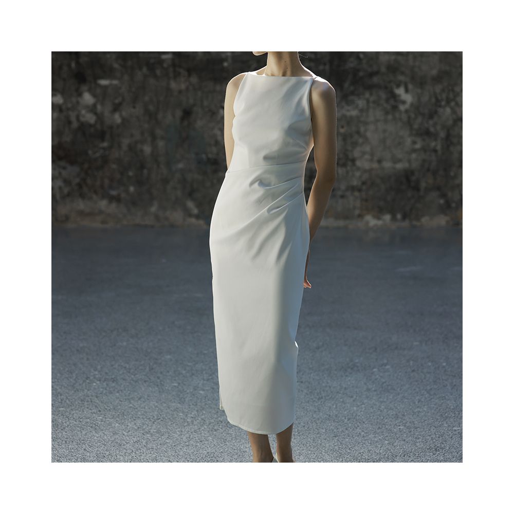 Asaya2174 : French sling mid-length dress