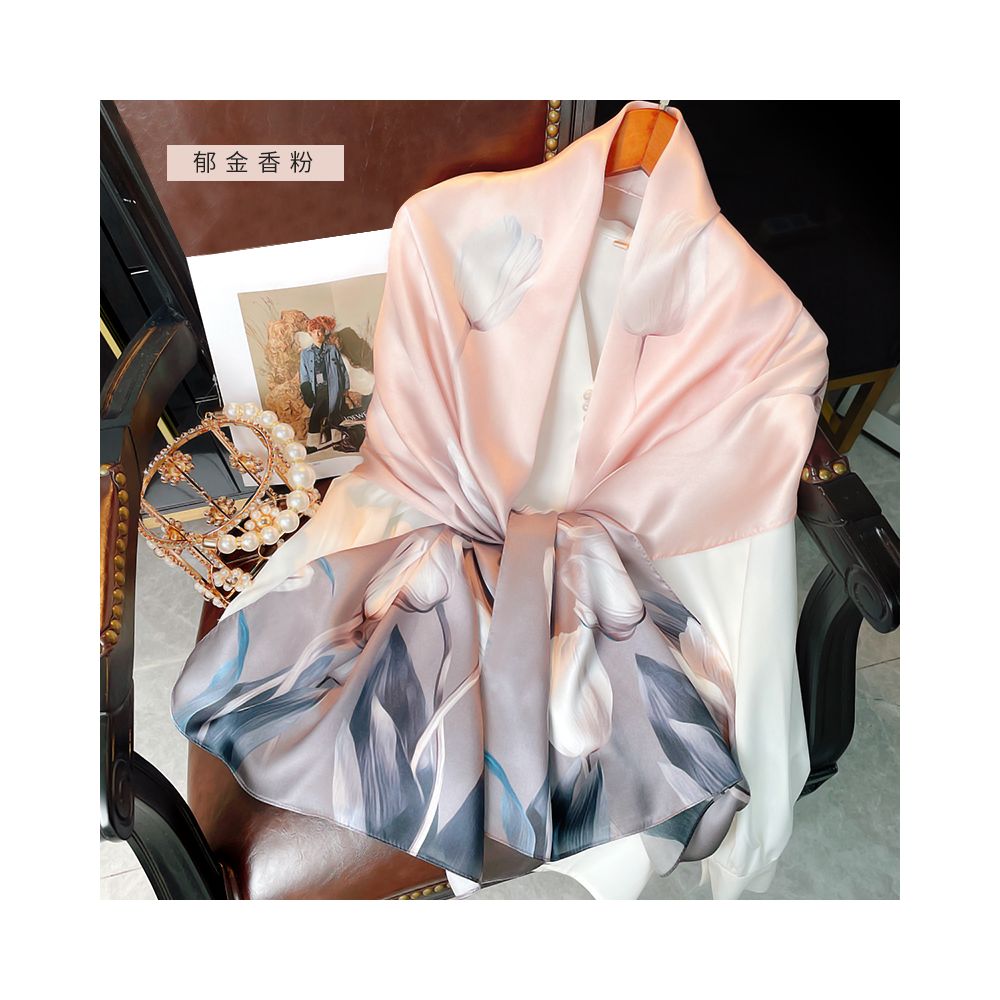 Silk scarf for women 2025 new 100 mulberry silk shawl outer scarf for mother and elders birthday gift image 62