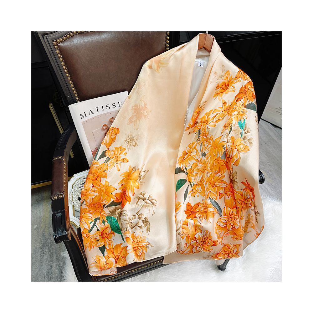 Silk scarf for women 2025 new 100 mulberry silk shawl outer scarf for mother and elders birthday gift image 69