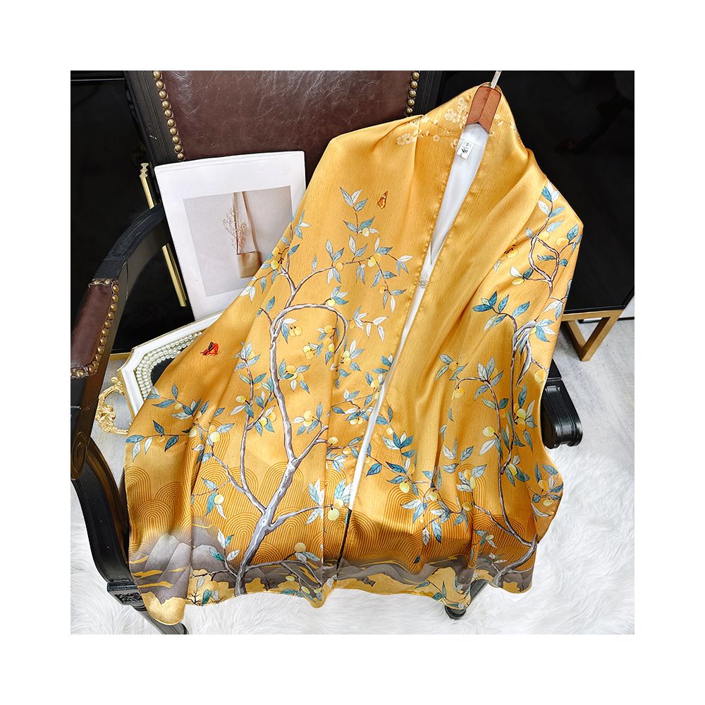Silk scarf for women 2025 new 100 mulberry silk shawl outer scarf for mother and elders birthday gift image 10