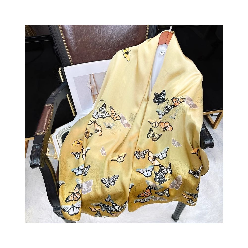 Silk scarf for women 2025 new 100 mulberry silk shawl outer scarf for mother and elders birthday gift image 20