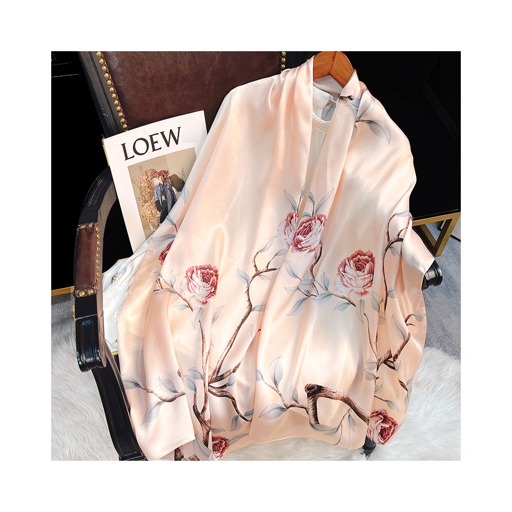 Silk scarf for women 2025 new 100 mulberry silk shawl outer scarf for mother and elders birthday gift image 24