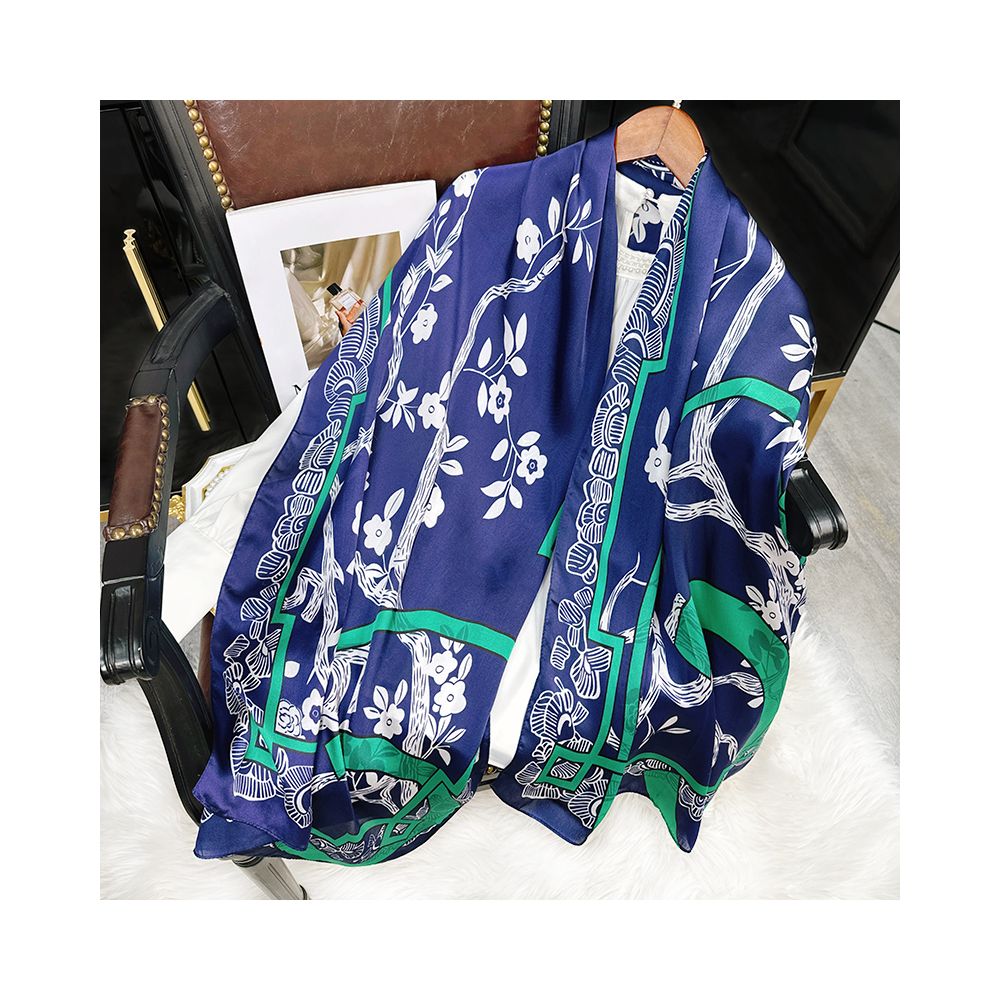 Asaya2144 : Silk scarf women's silk summer all-match mulberry silk Hangzhou silk mother shawl with scarf gift birthday gift