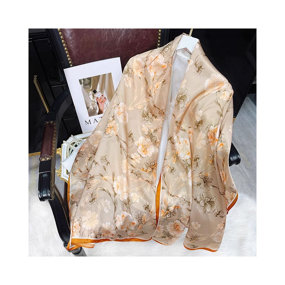 Silk scarf for women 2025 new 100 mulberry silk shawl outer scarf for mother and elders birthday gift image 34