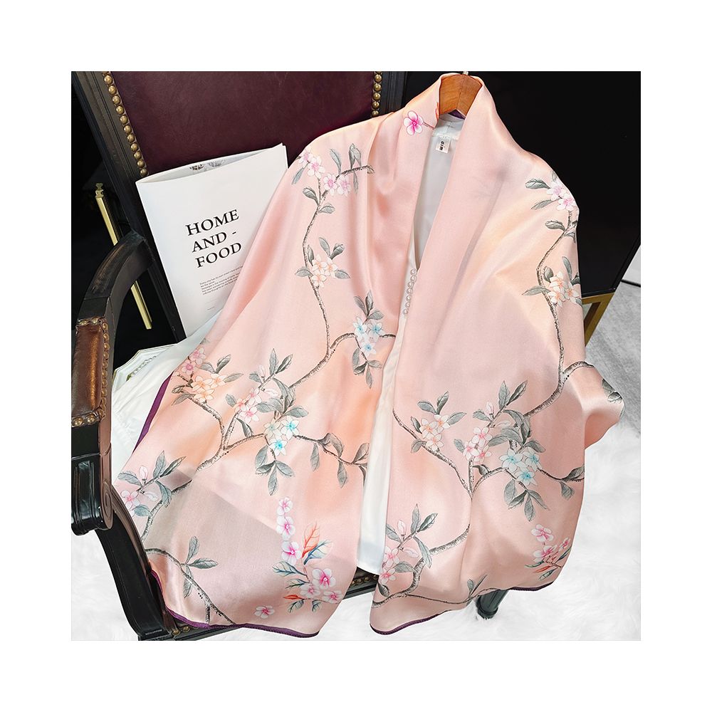 Silk scarf for women 2025 new 100 mulberry silk shawl outer scarf for mother and elders birthday gift image 40