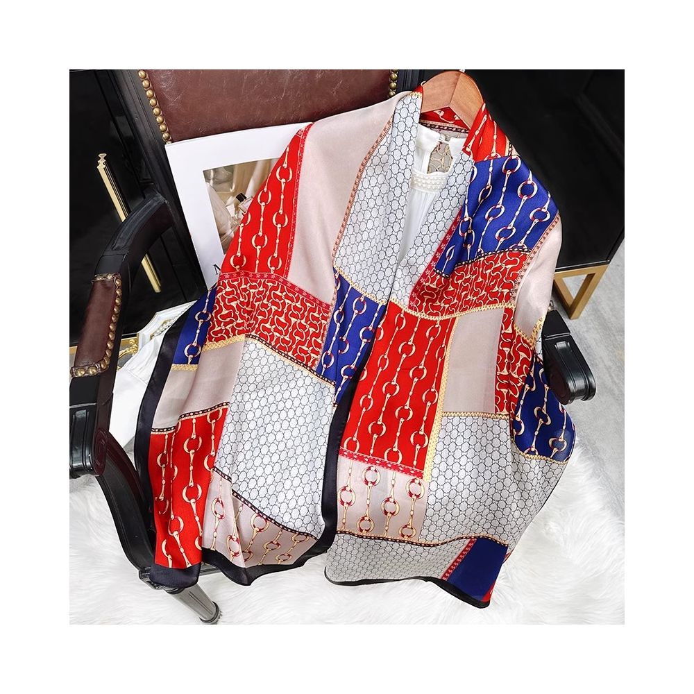 Asaya2144 : Silk scarf women's silk summer all-match mulberry silk Hangzhou silk mother shawl with scarf gift birthday gift