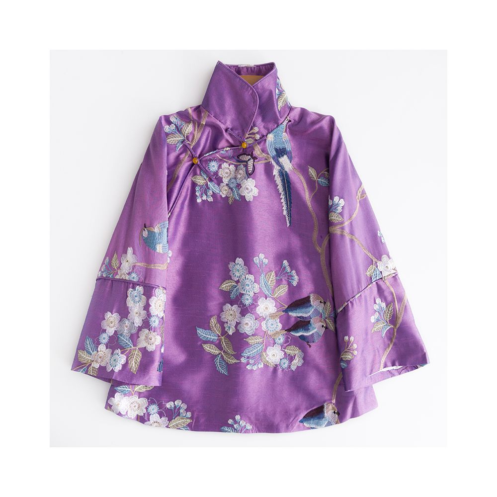 Zhendian Baby CPP211 Retro Chinese style Improved Tang Costume Inverted Big Sleeve Cheongsam Coat Embroidered Chinese Women s Clothing image 157