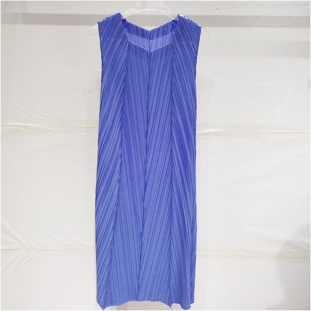 The pleated clothing manufacturer directly supplies high end pleated simple and fashionable dresses for summer style image 21