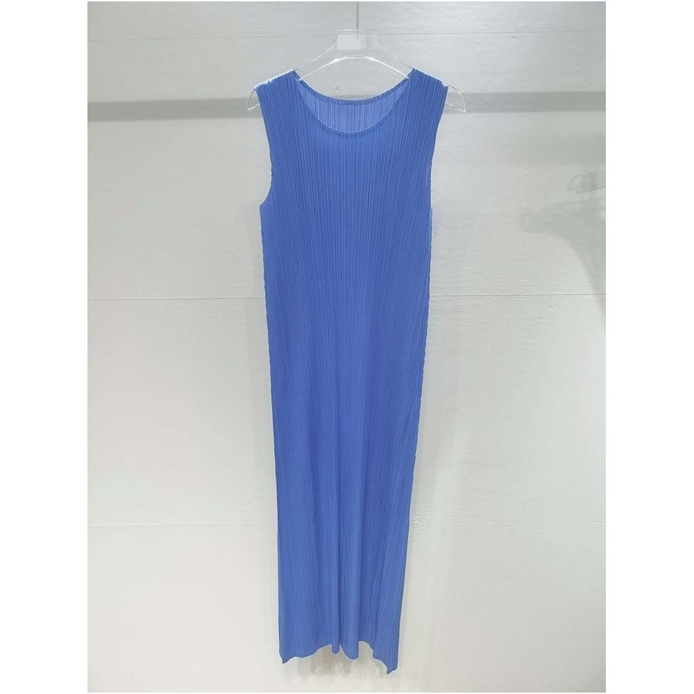 summer ins style Miyake pleated fashion sleeveless figure fl image 8