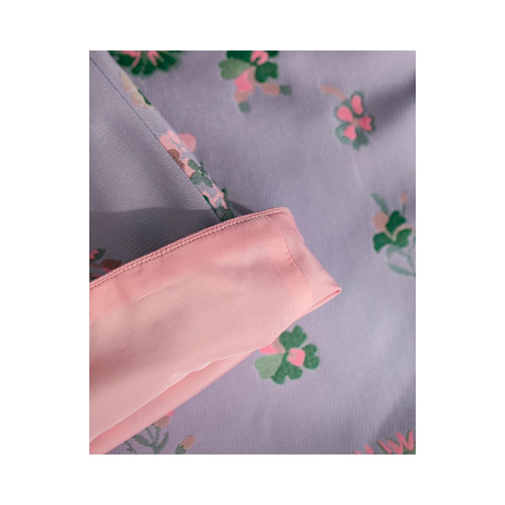 Taozhi Yaoyao 2023 Spring Vanilla Sky New Chinese Artistic Round Neck Jacquard Spring and Autumn Sandwich Coat Short image 7
