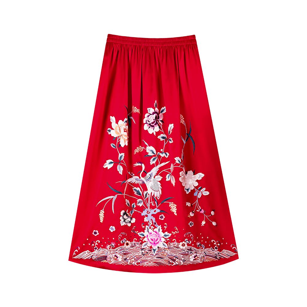 Asaya1584 Tongxin Yi Machine Embroidery Edition One City Style Republican Style Wedding Dress Chinese Embroidery Bridal Dress Female