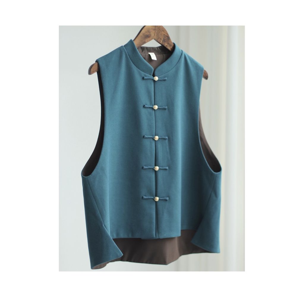 New Chinese style retro original improved vest bi entry image 11