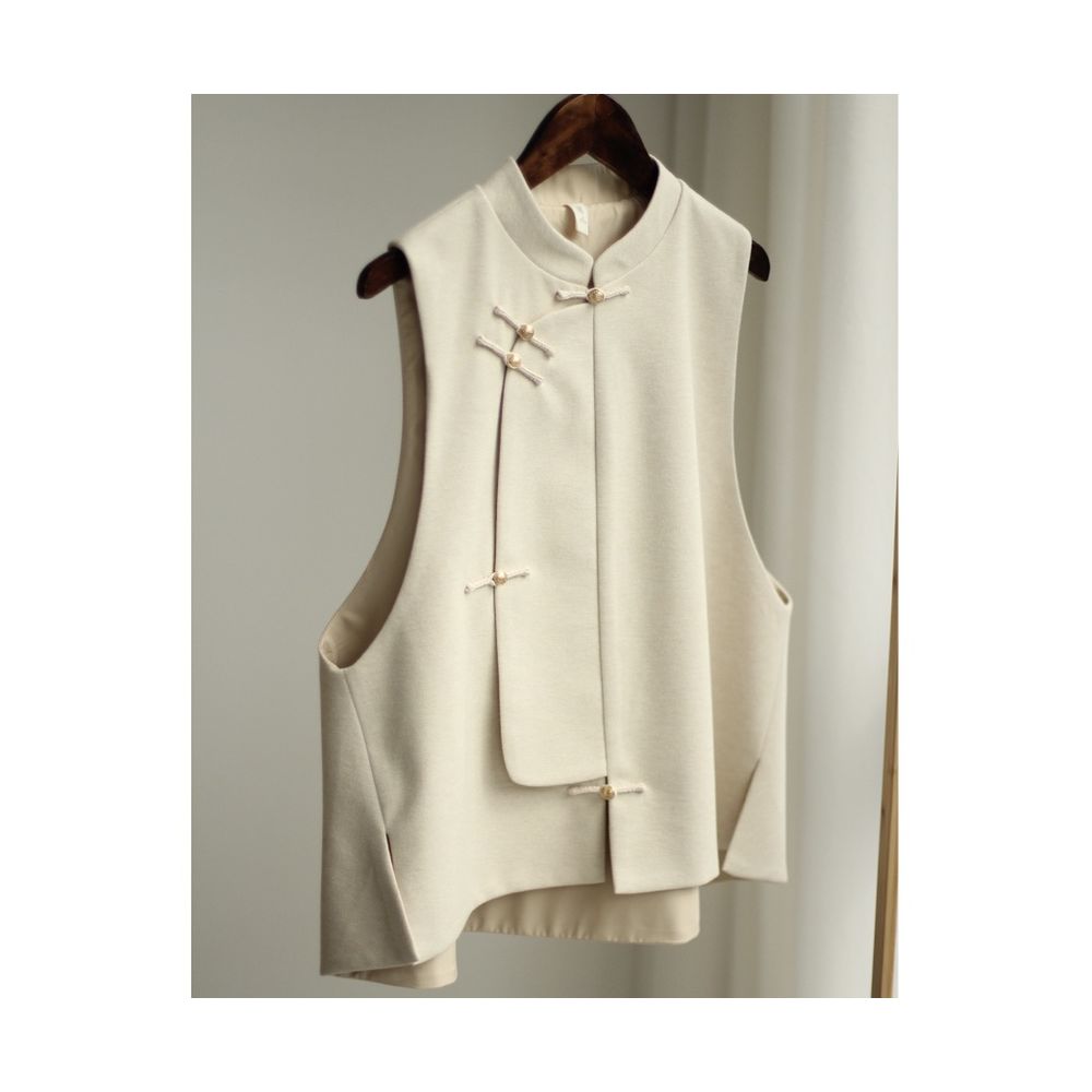 New Chinese style retro original improved vest bi entry image 16
