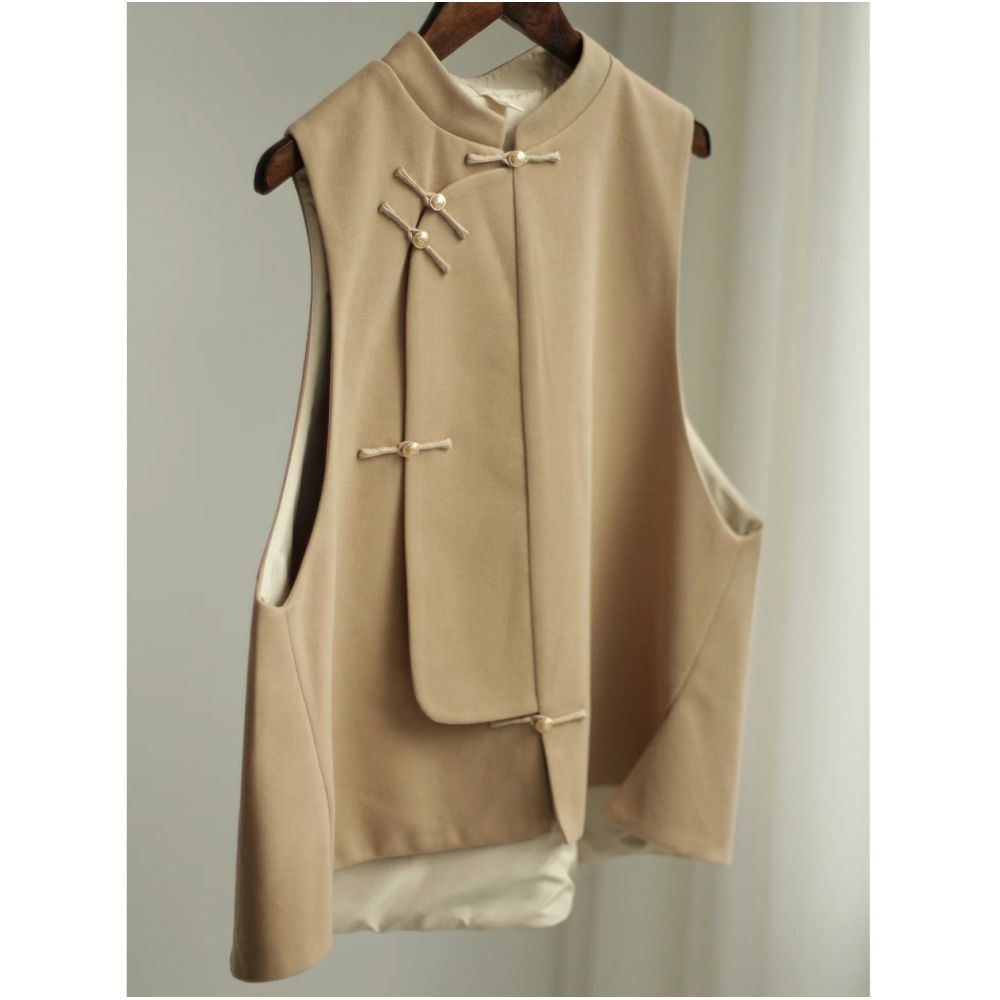 New Chinese style retro original improved vest bi entry image 19