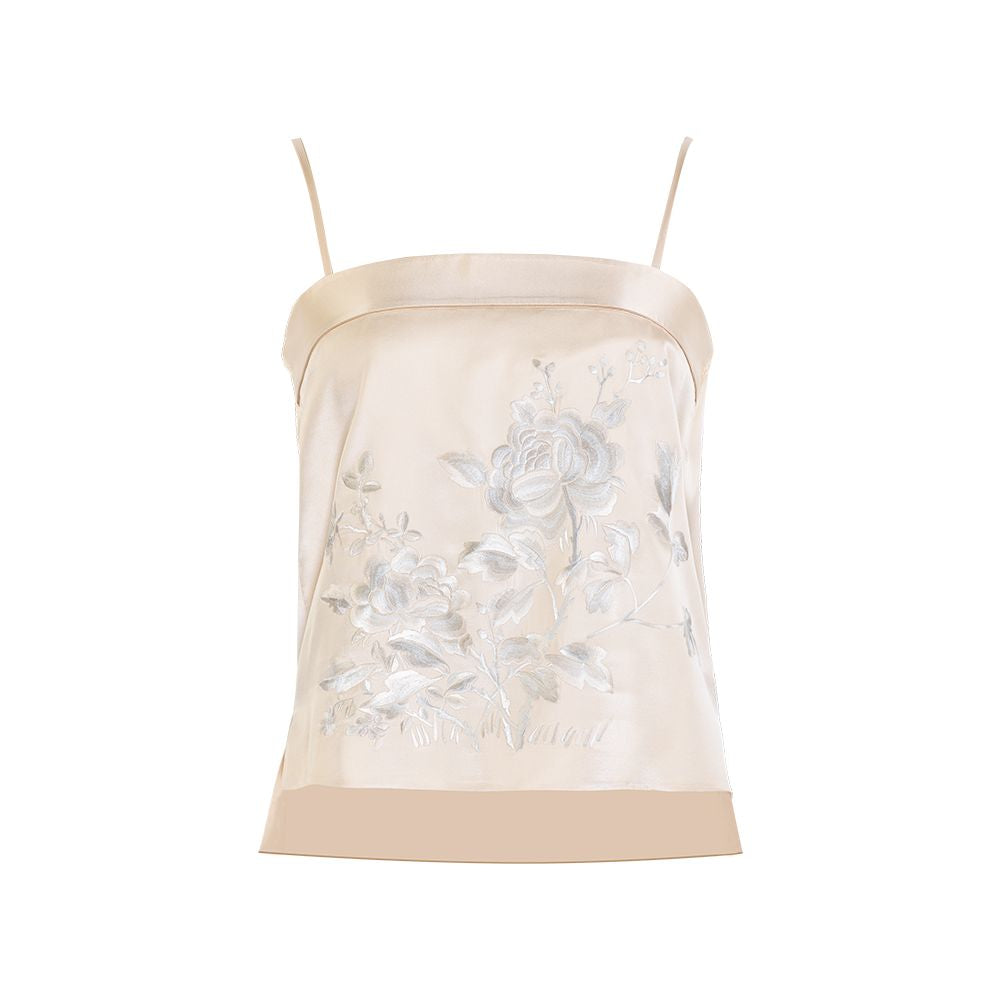 Qiuyuelu Yichengfengxu Silk heavy embroidery retro Chinese Han elements national style inner strap top image 10