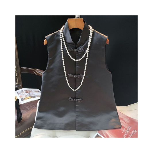 Asaya1108 - Vintage Chinese Buckle Vest