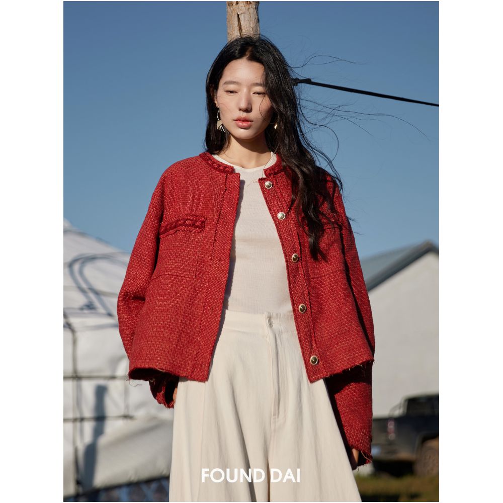 100 linen small fragrance fabric fits well and is cut short Autumn coat sold out and not restocked image 7
