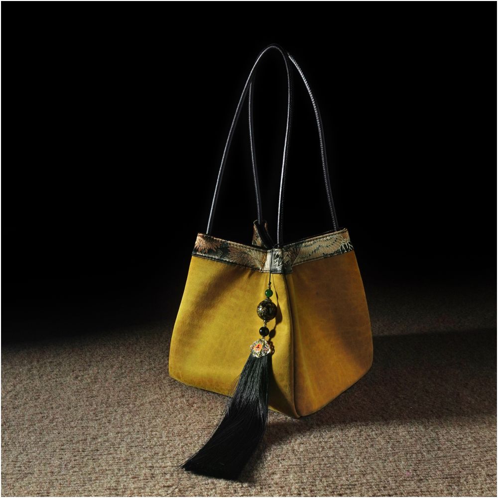 New Chinese style Chinese style handbag fragrant cloud yarn handbag small square handbag with cheongsam handbag mulberry silk women s small handbag image 30