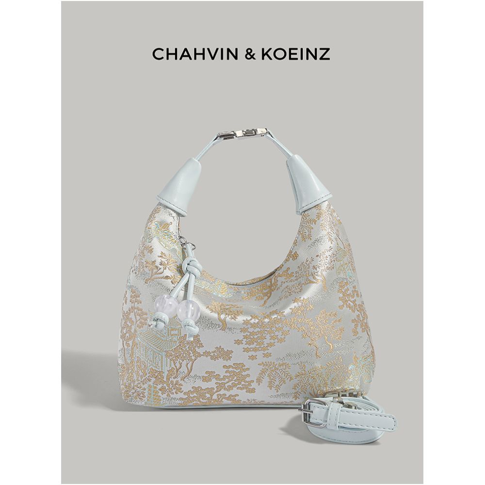 CAHVIN KOEINZ New Chinese Embroidered Handbag for Women 2024 New High end Dumpling Bag Crossbody Bag image 2