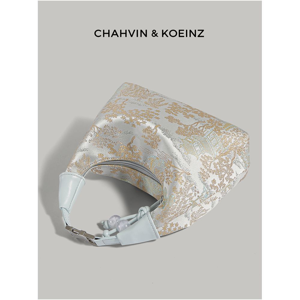 CAHVIN KOEINZ New Chinese Embroidered Handbag for Women 2024 New High end Dumpling Bag Crossbody Bag image 4