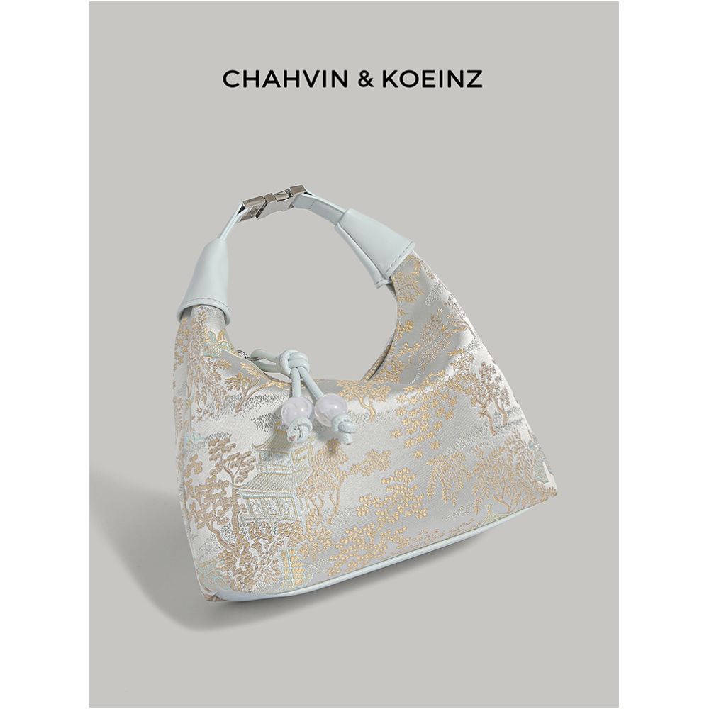 CAHVIN KOEINZ New Chinese Embroidered Handbag for Women 2024 New High end Dumpling Bag Crossbody Bag image 0