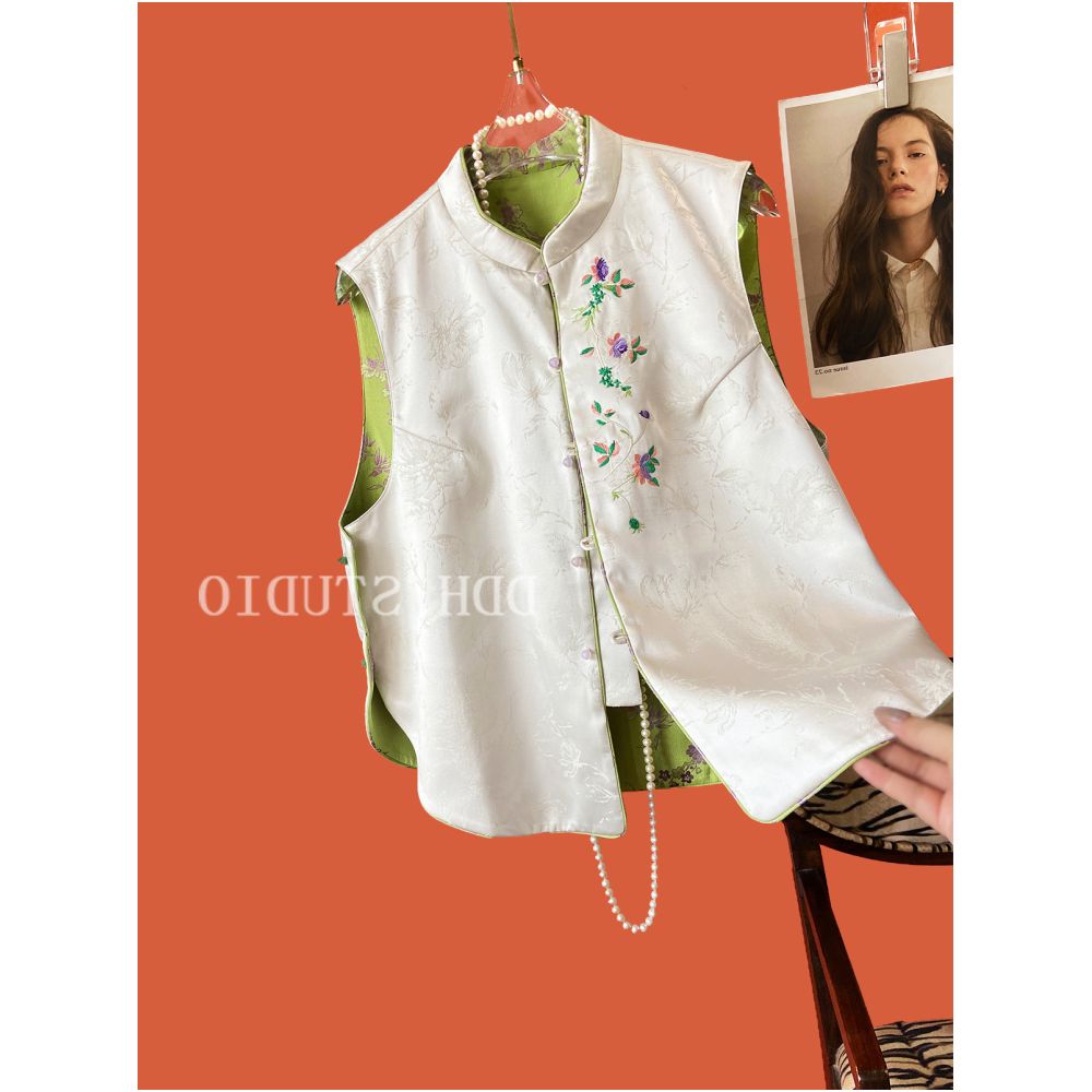 Asaya1077 - Chinoiserie vest