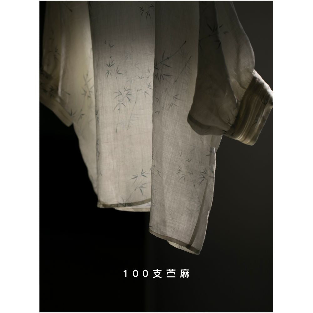 100 Thread Ramie Fried Dough Twists Pattern Slim Covering Meat Fashion Set Port Style Loose Top Women Skirt Summer image 4