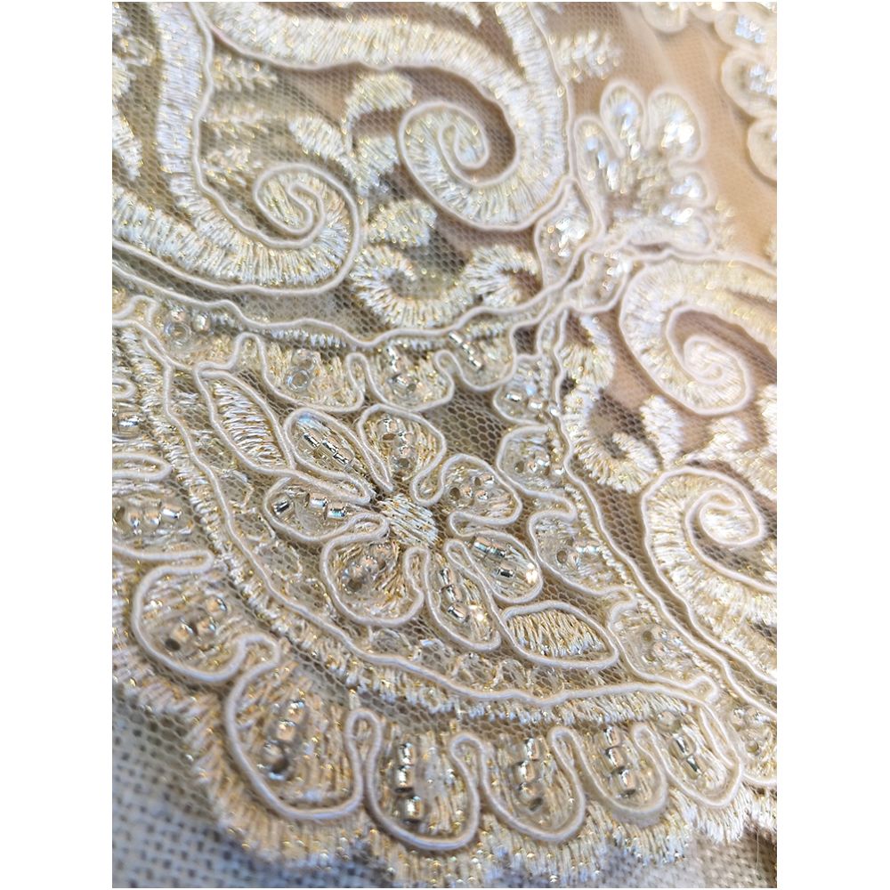 High end heavyweight lace nail bead vest for women in summer thin design retro improved cheongsam top buttoned sleeveless vest image 4