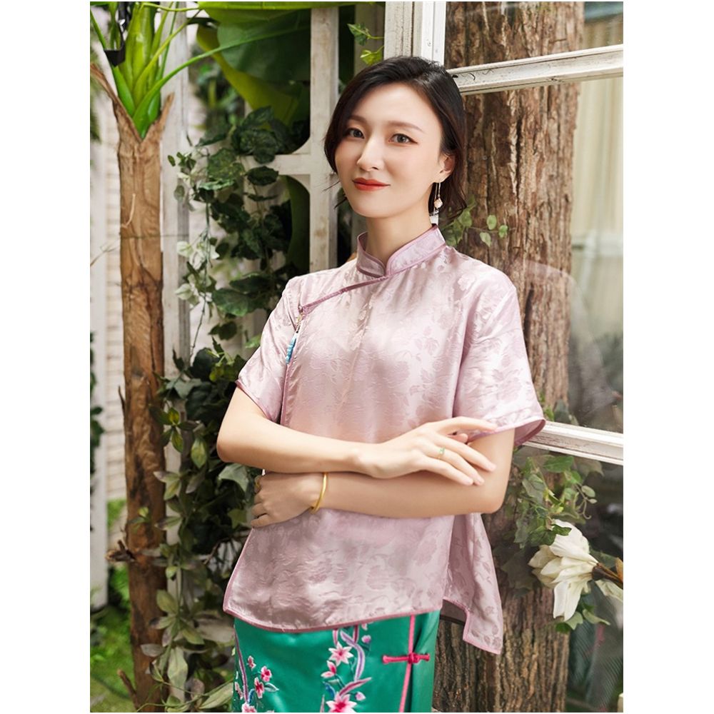 Town Store Baby PCY962 Summer New Silk Loose Top Breathable and Cool for Spring and Summer image 1