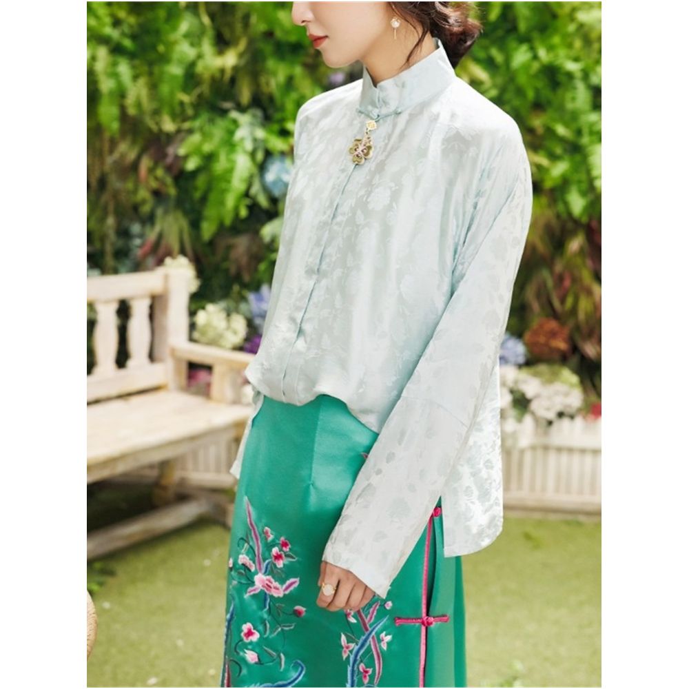Town Store Baby PCY961 Long Sleeve Hanfu Bottom Shirt Spring and Autumn image 2