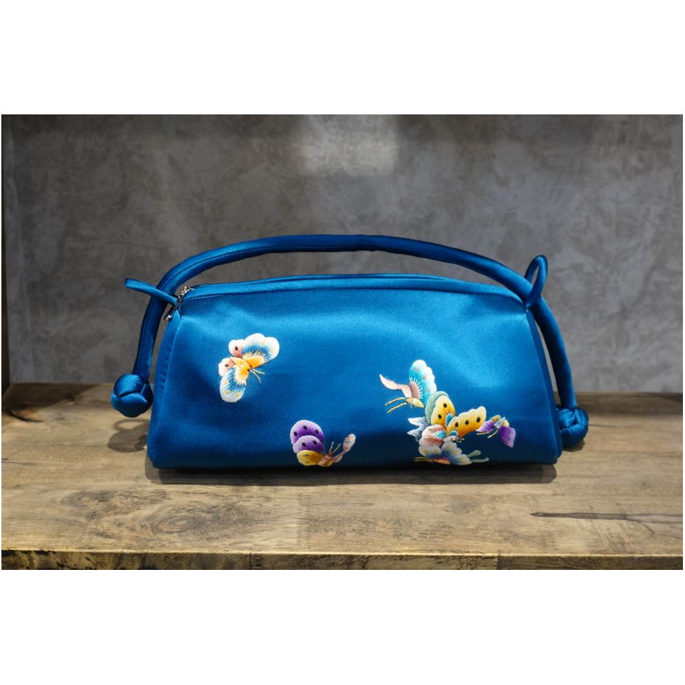 Zhendian Baby JSSZ061 Su Embroidery Handbag Handmade Silk Diagonal Cross Bag Chinese Style Chinese Qipao Matching Bag image 20